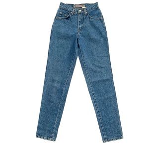 Vintage 1989 Levi’s 937 Women’s High Rise Tapered Mom Jeans / Taiwan Sz 3